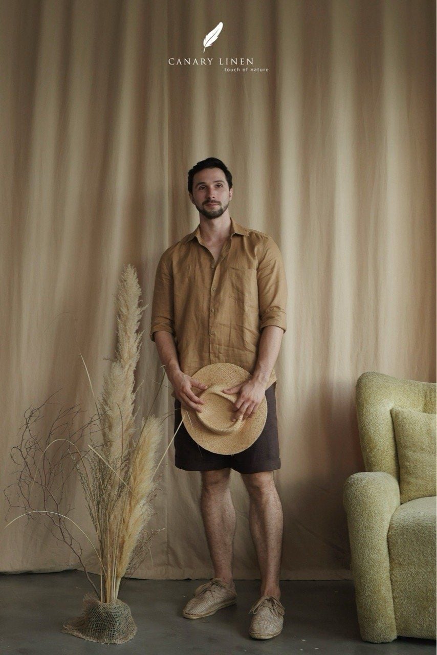  Nomad Shirt - Nâu mocha 