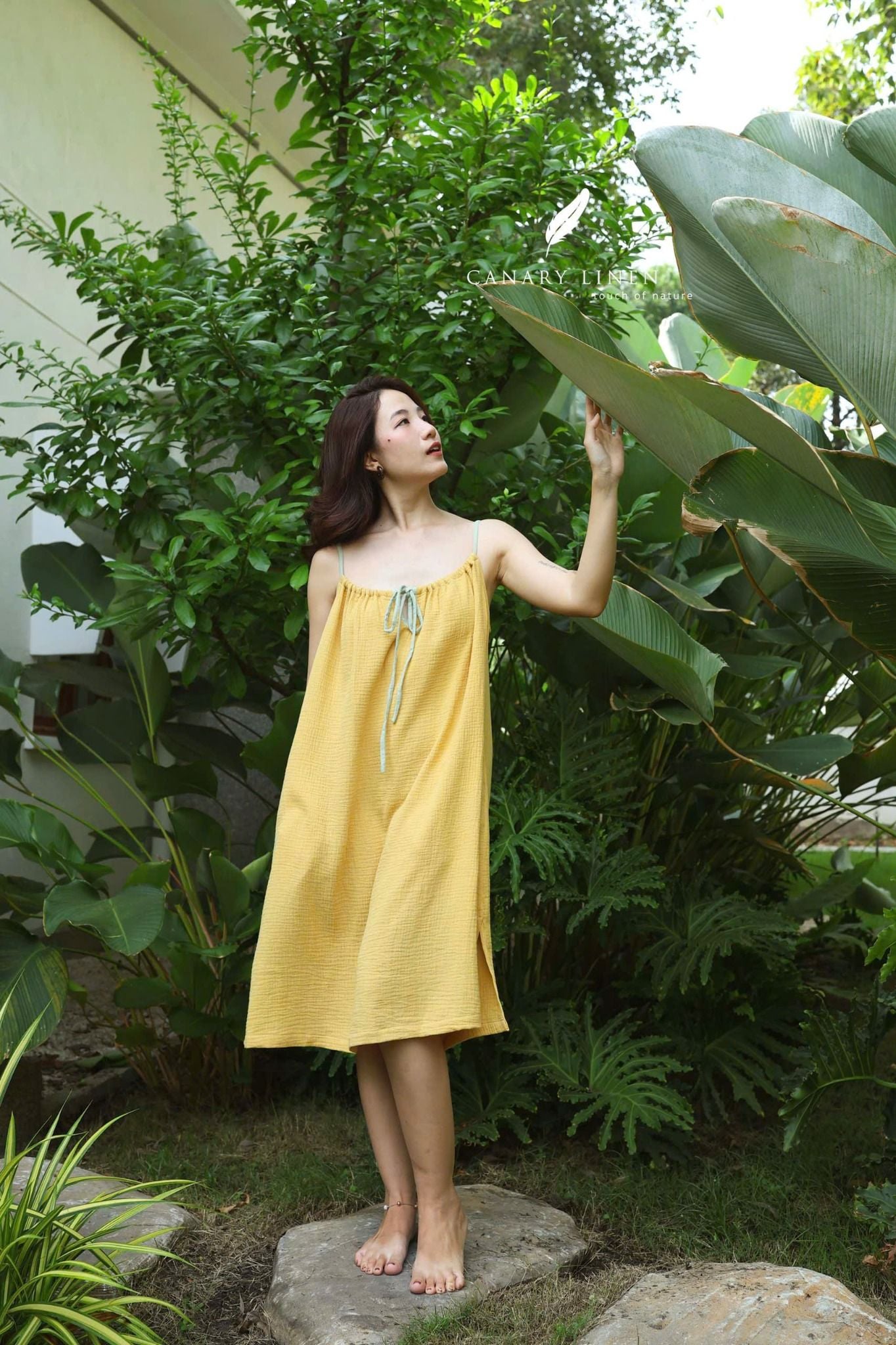  Flune Dress - Vàng 