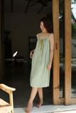  Flune Dress - Xanh đậu 