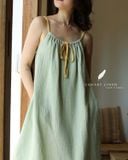  Flune Dress - Xanh đậu 
