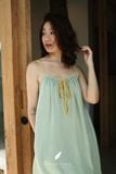  Flune Dress - Xanh đậu 