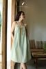  Flune Dress - Xanh đậu 