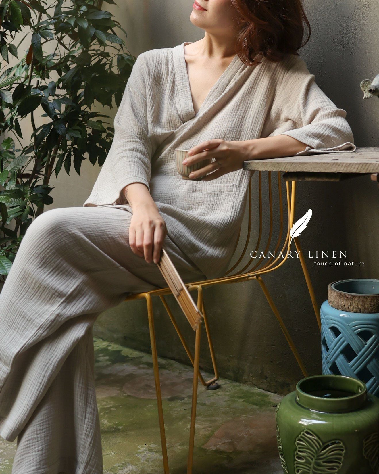  Kina Set - Xanh xám 