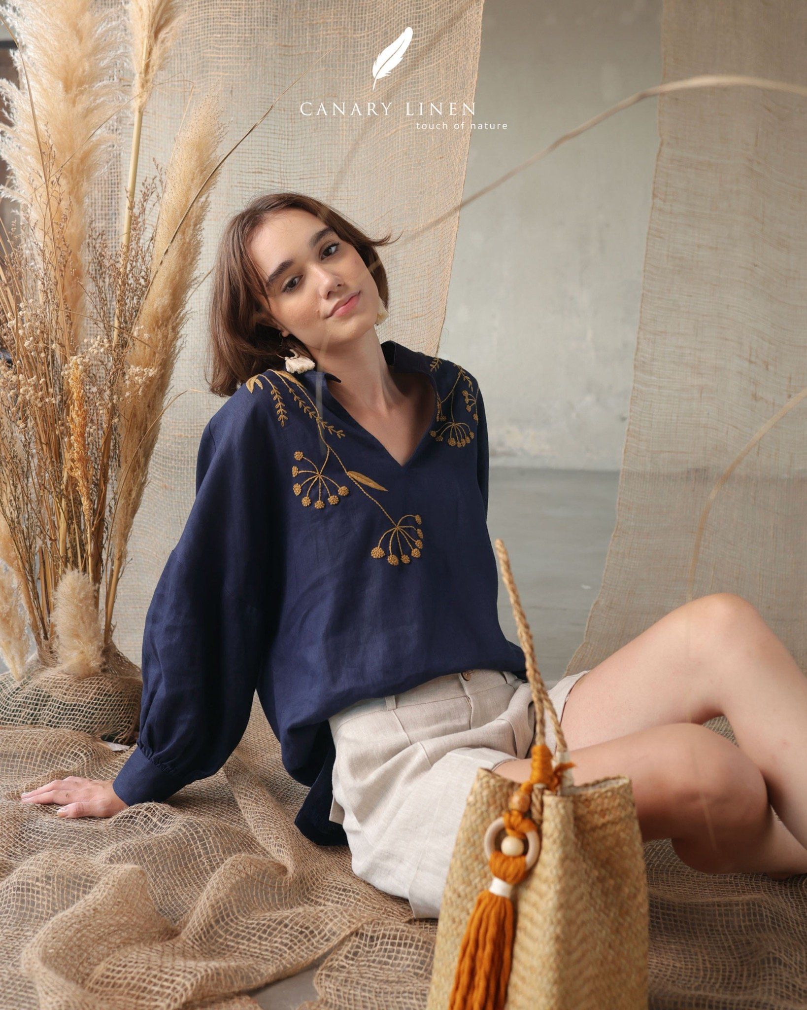  Line Shorts - Muối Tiêu 