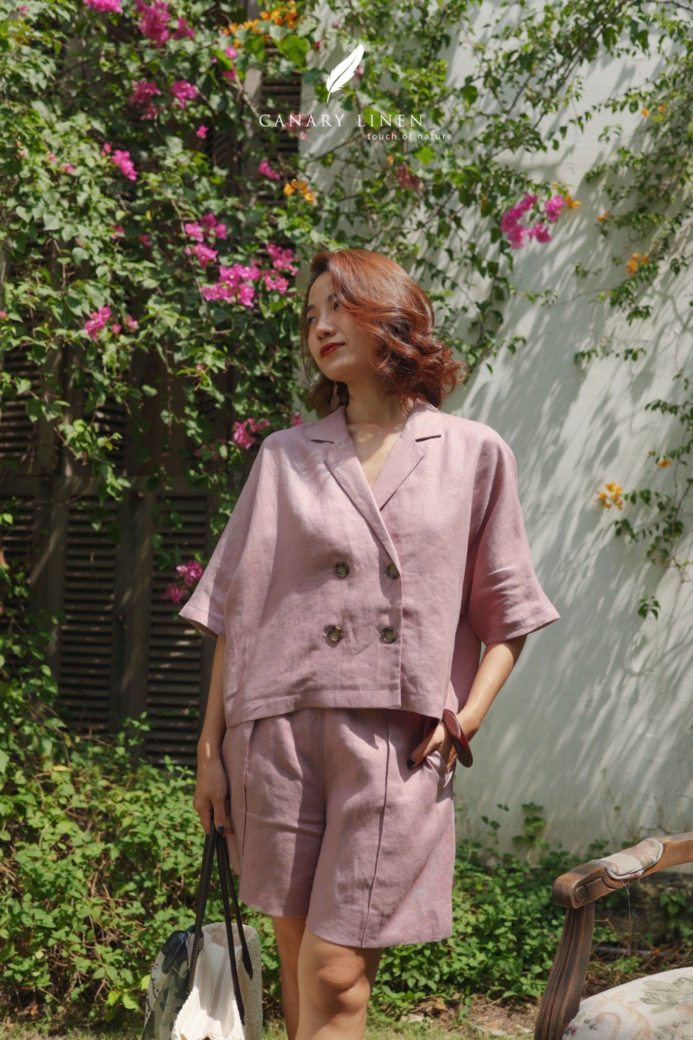  Dara Top - Hồng vỏ đỗ đậm 