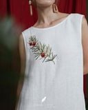  Olyra V Dress - Trắng 