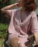  Dara Top - Hồng vỏ đỗ đậm 