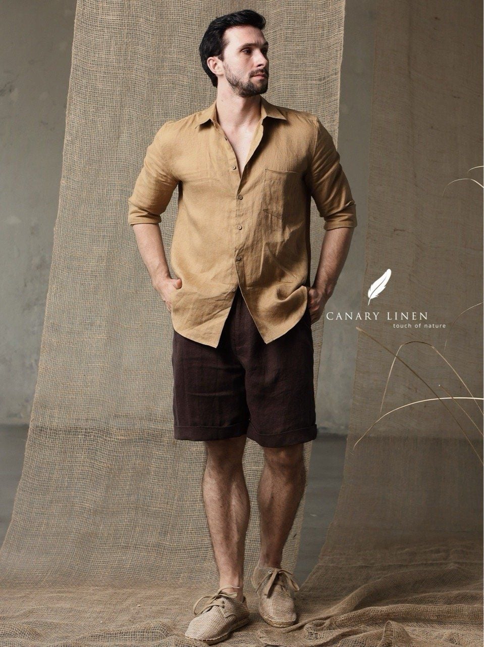  Pure Shorts - Nâu choco 