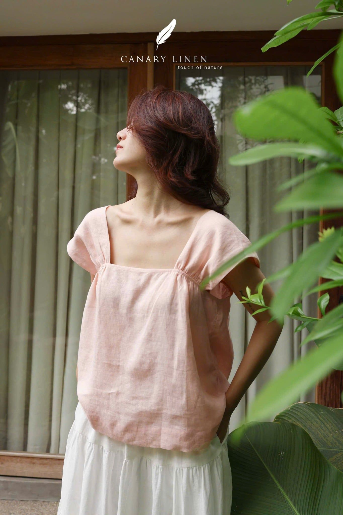  Uyển Top - Hồng Pastel 