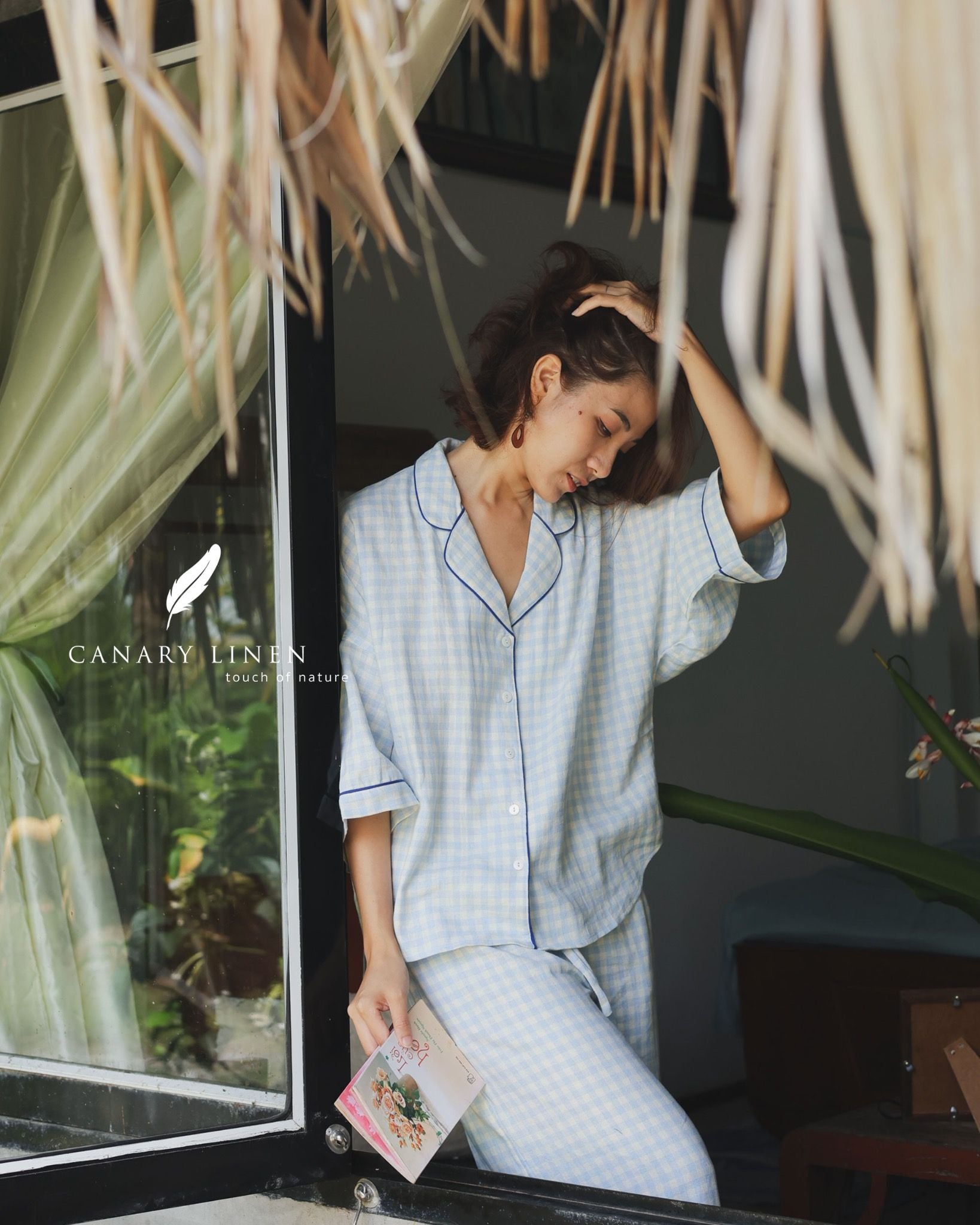  Calma Set - Caro xanh dương 