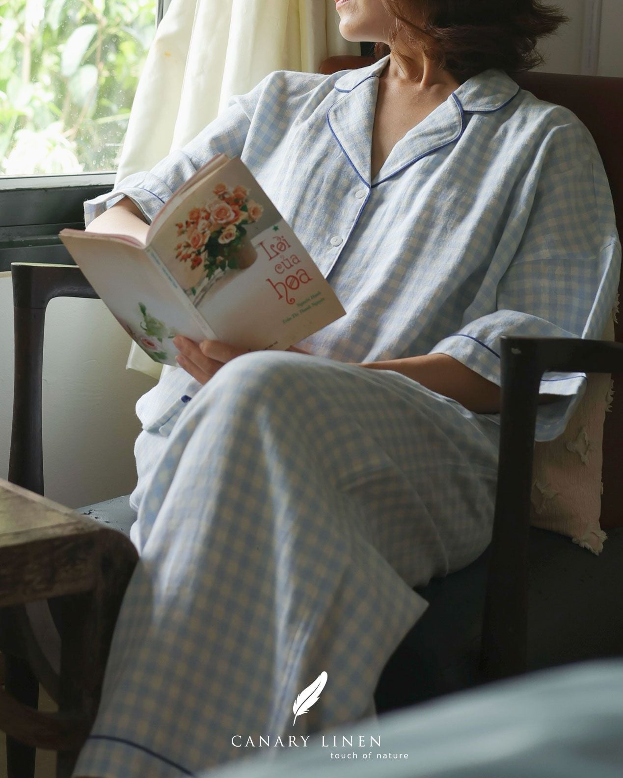  Calma Set - Caro xanh dương 