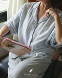  Calma Set - Caro xanh dương 