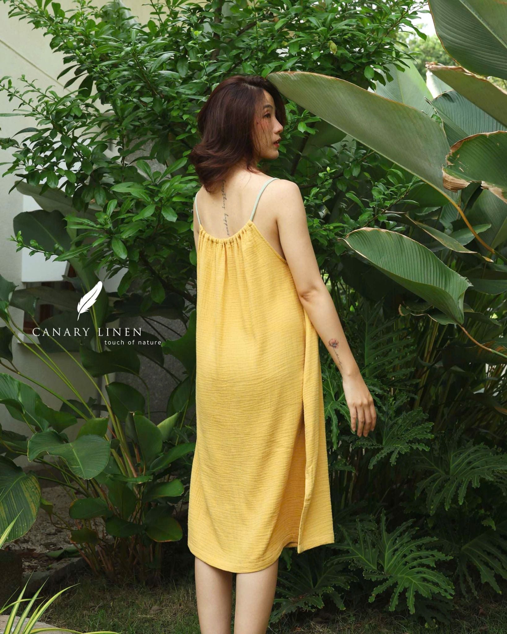  Flune Dress - Vàng 