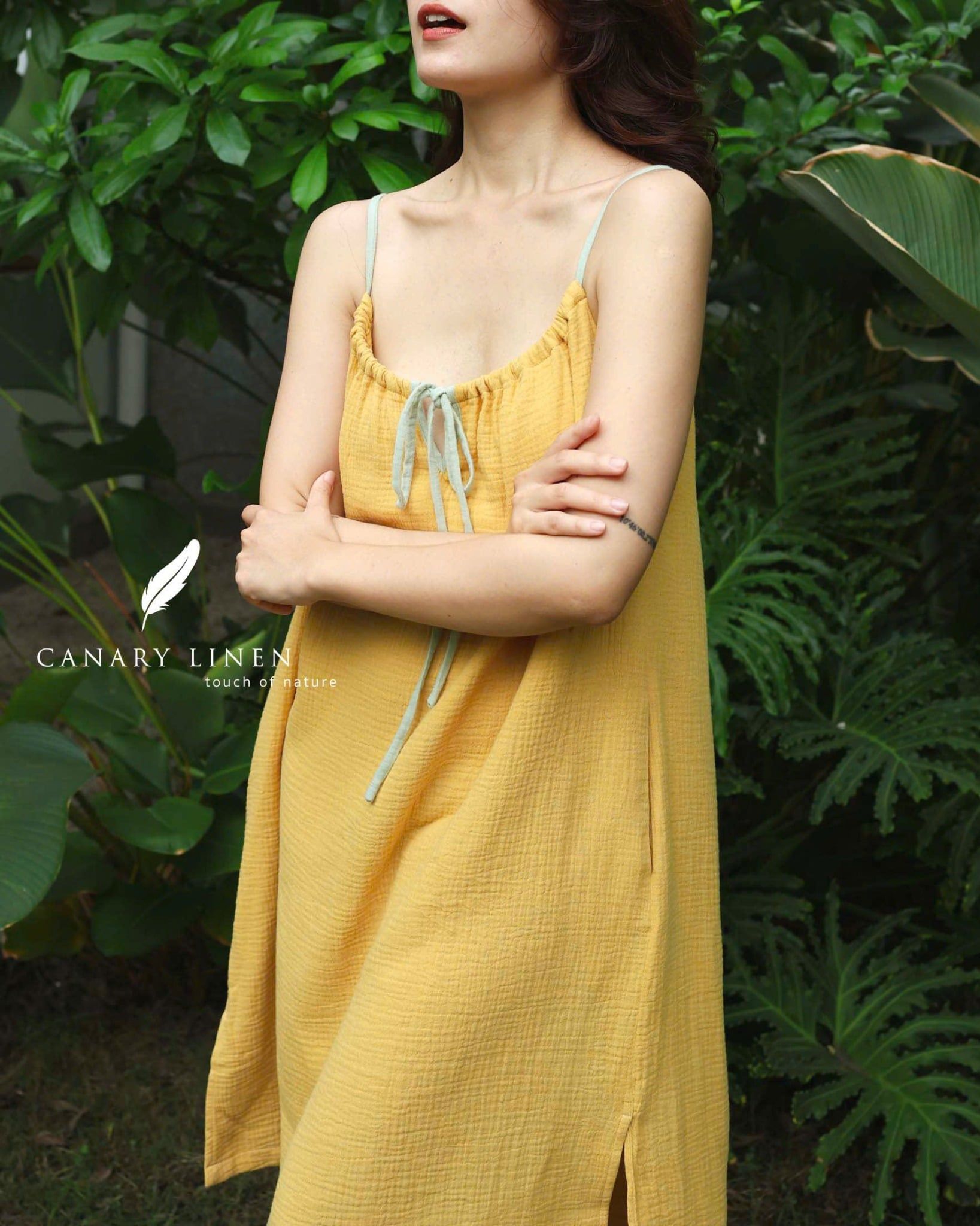  Flune Dress - Vàng 