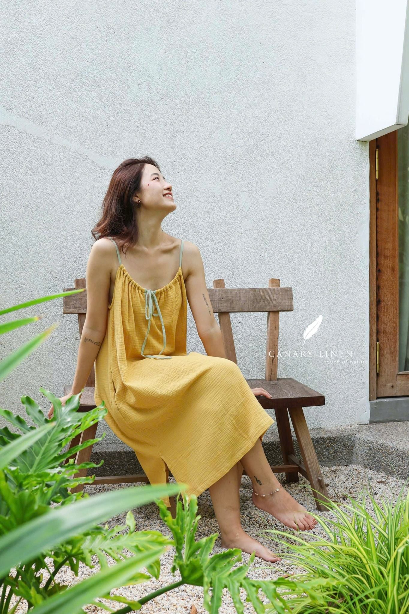  Flune Dress - Vàng 