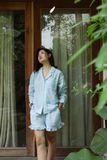  Ruffe Set - Caro Xanh 