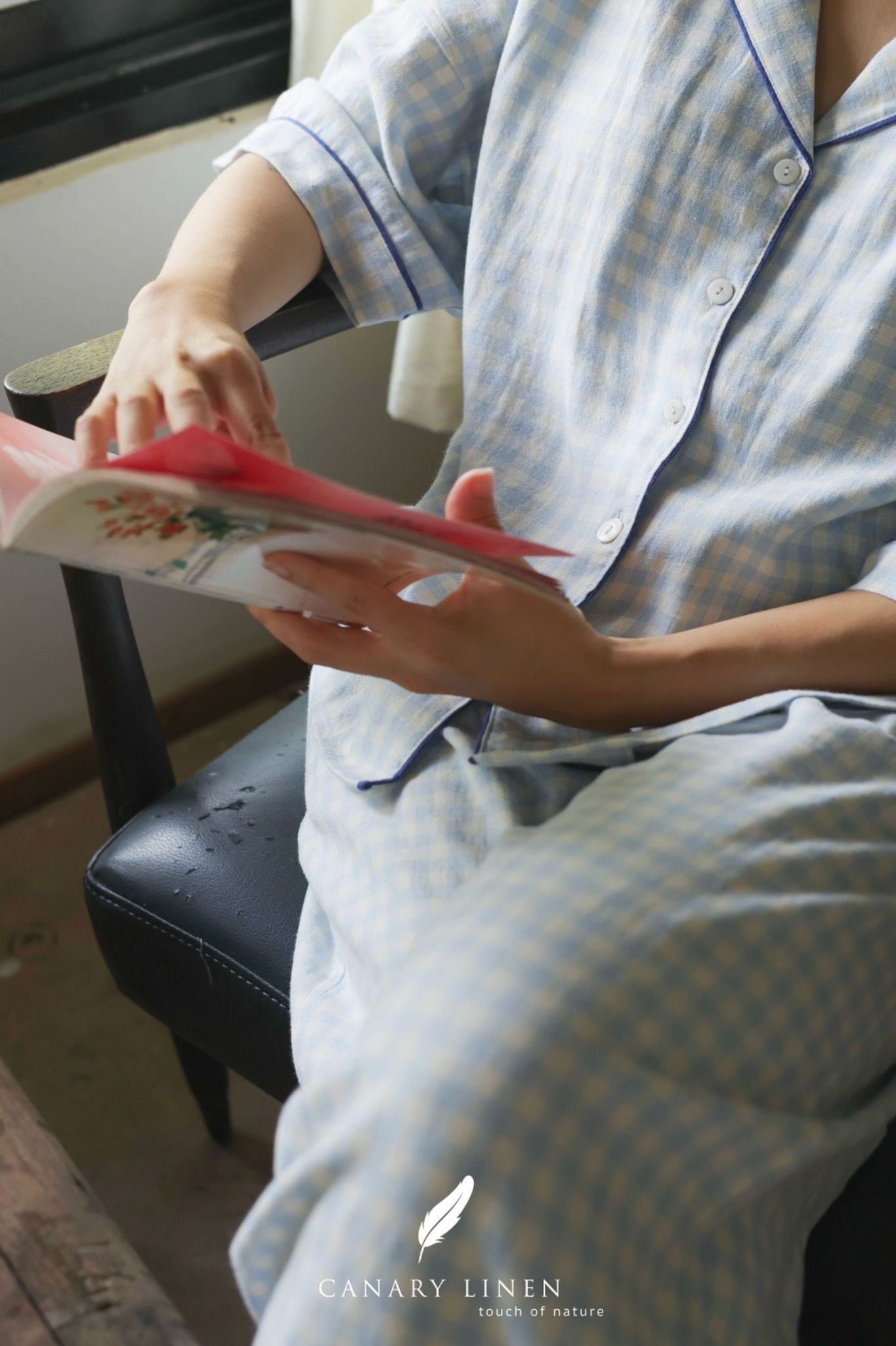  Calma Set - Caro xanh dương 