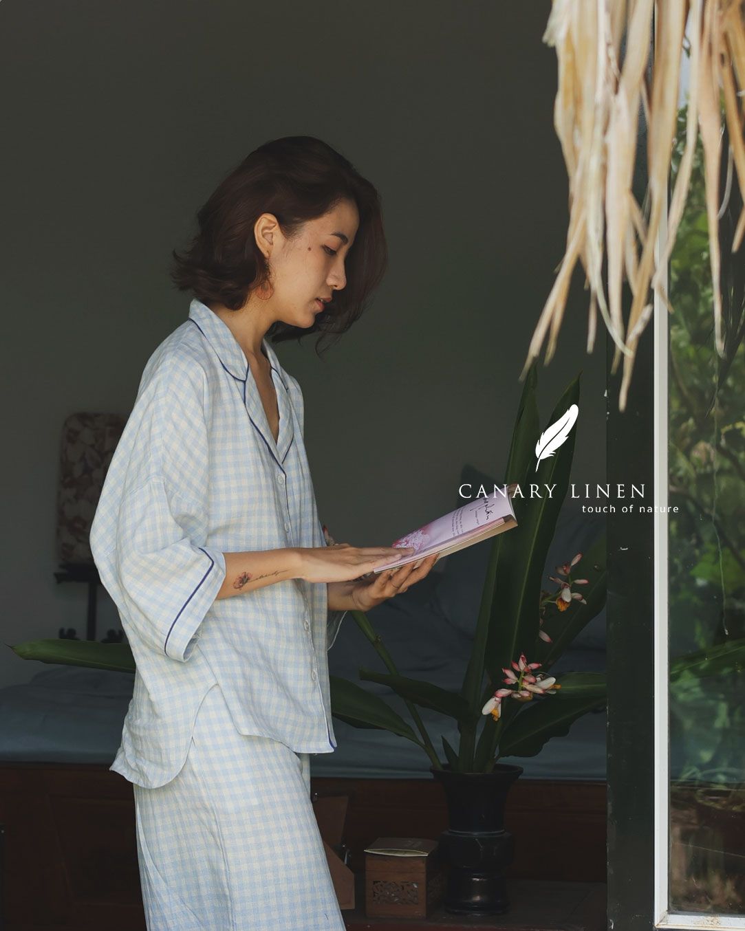  Calma Set - Caro xanh dương 