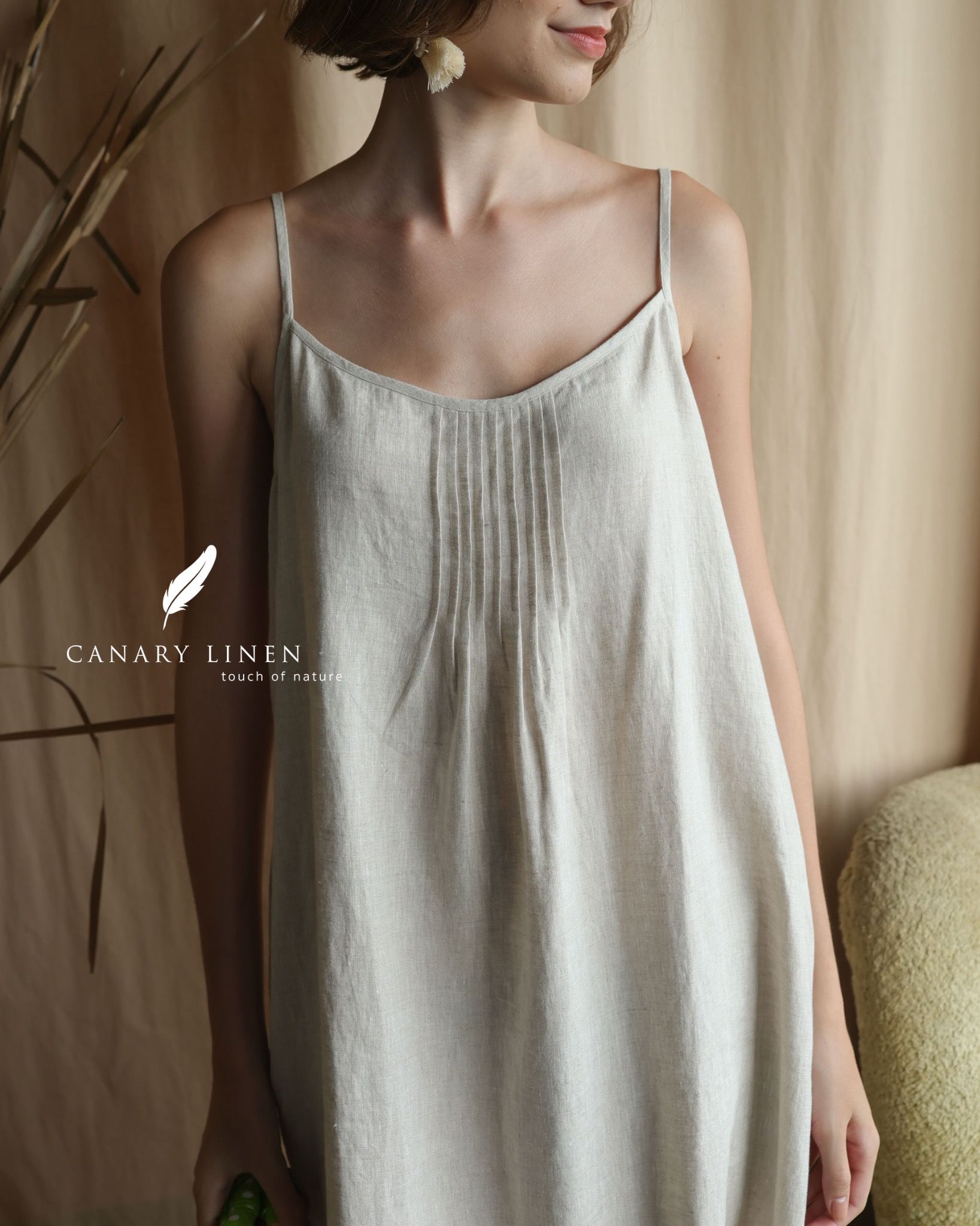  Cami Dress - Muối tiêu 