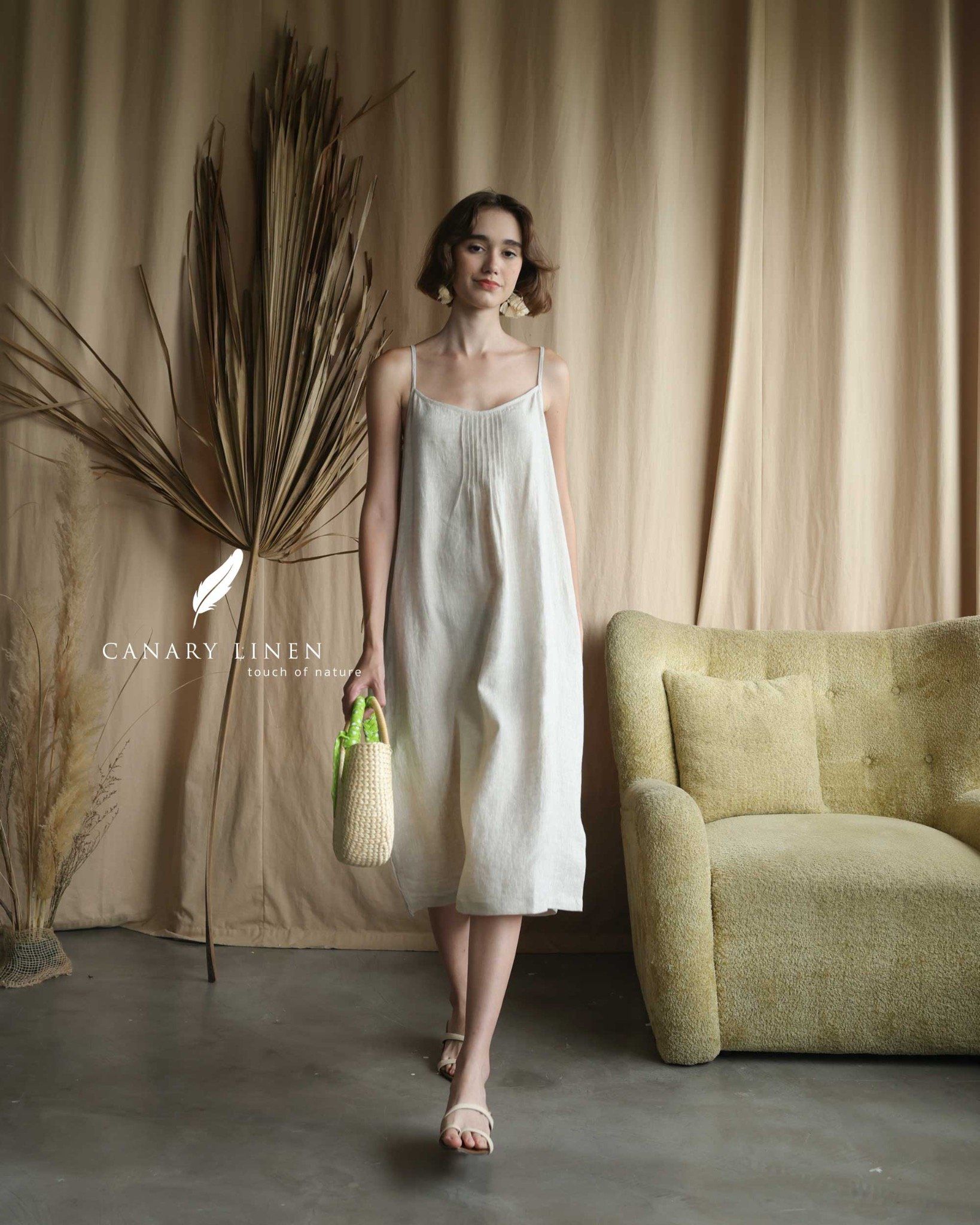  Cami Dress - Muối tiêu 