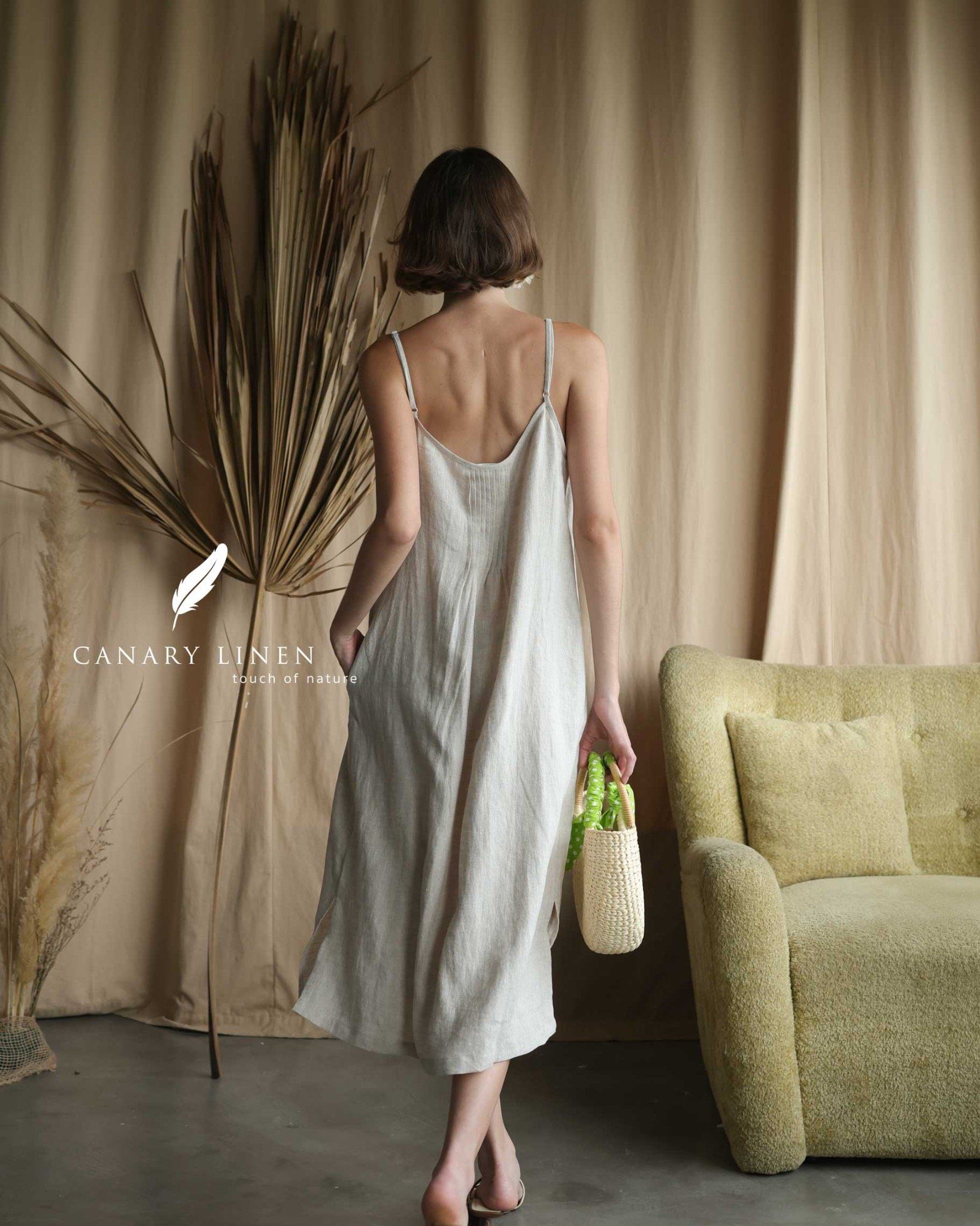  Cami Dress - Muối tiêu 