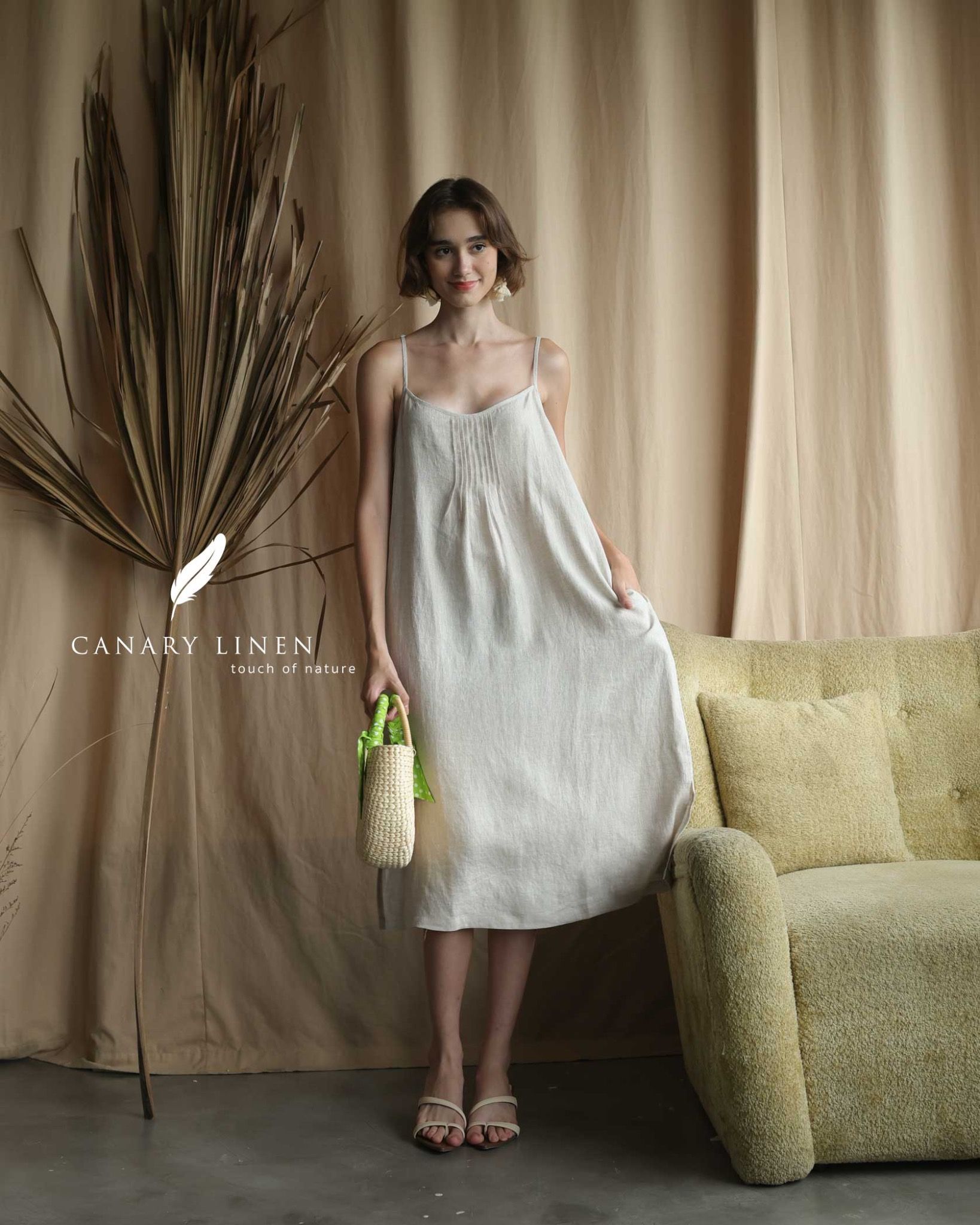  Cami Dress - Muối tiêu 