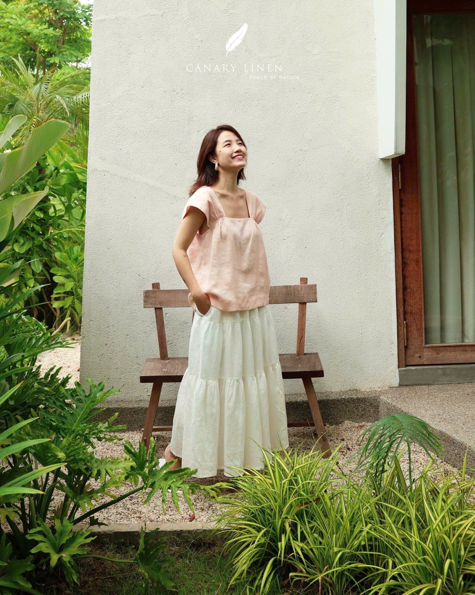  Uyển Top - Hồng Pastel 