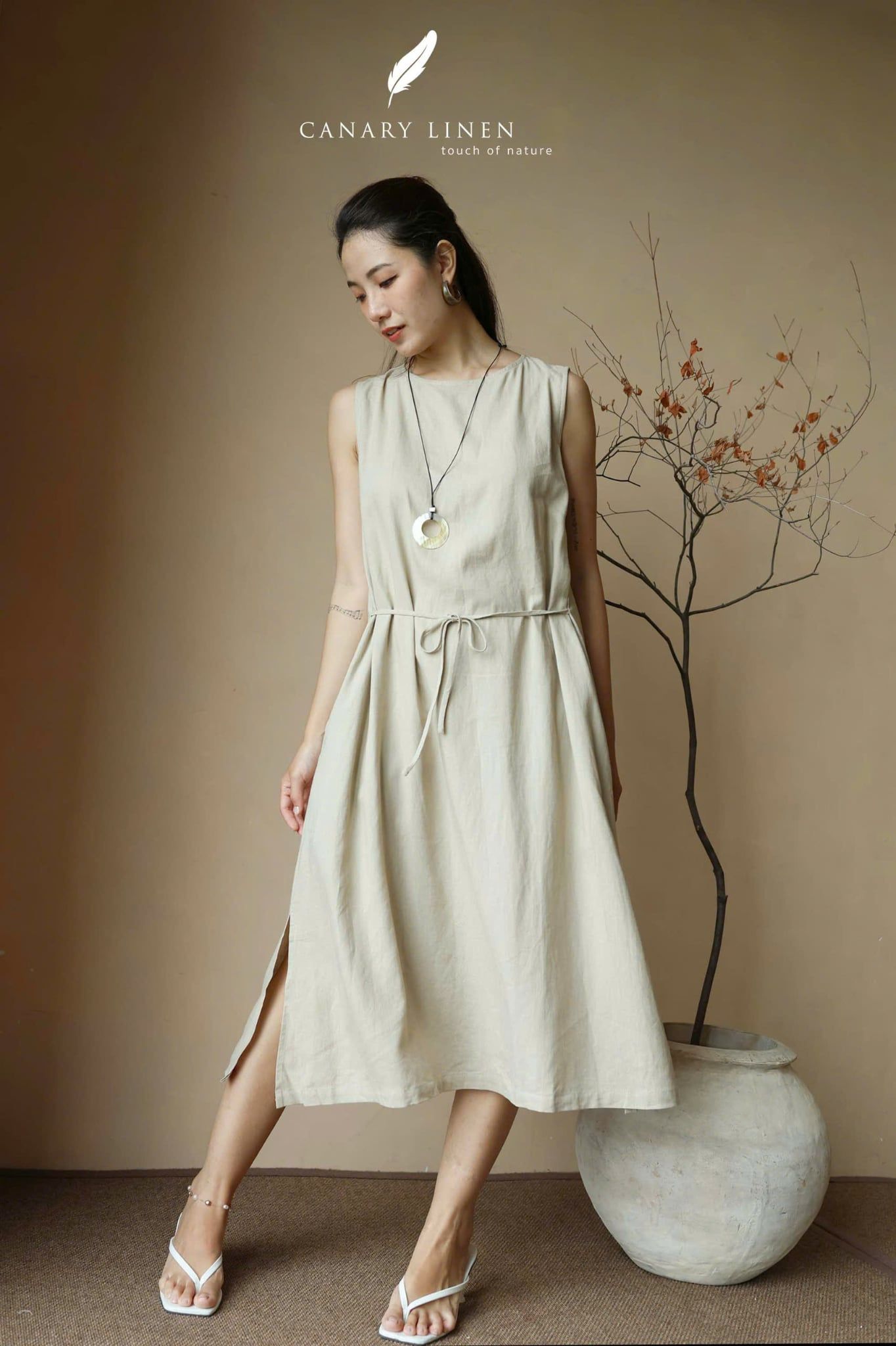  Rale Dress - Be nhạt 