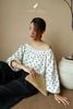  Nesi Top - Trắng chấm bi 