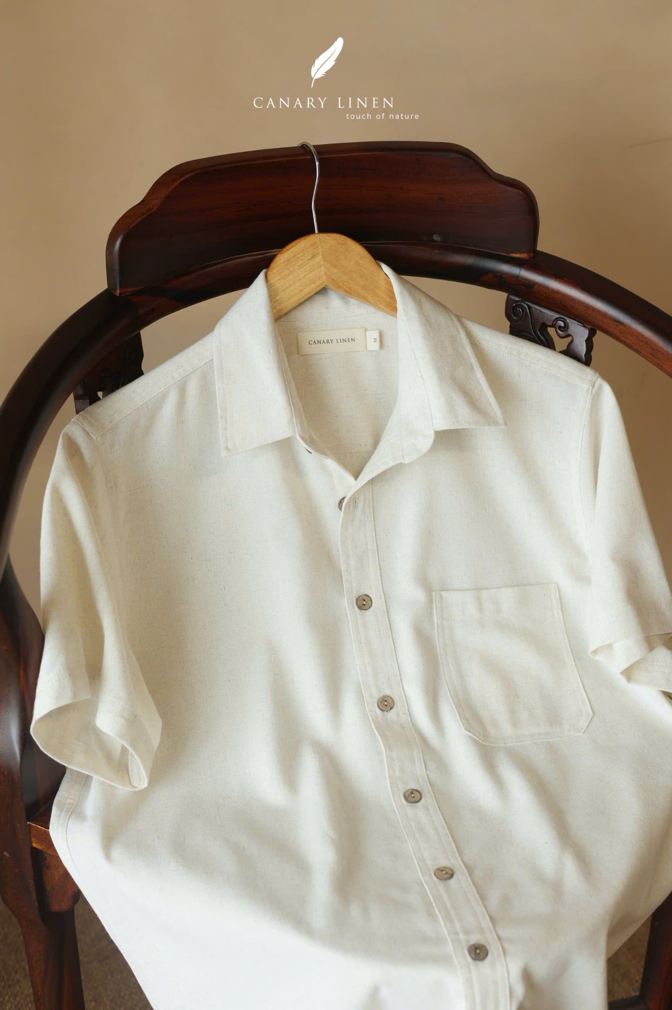  SharpLine Shirt - Muối tiêu 