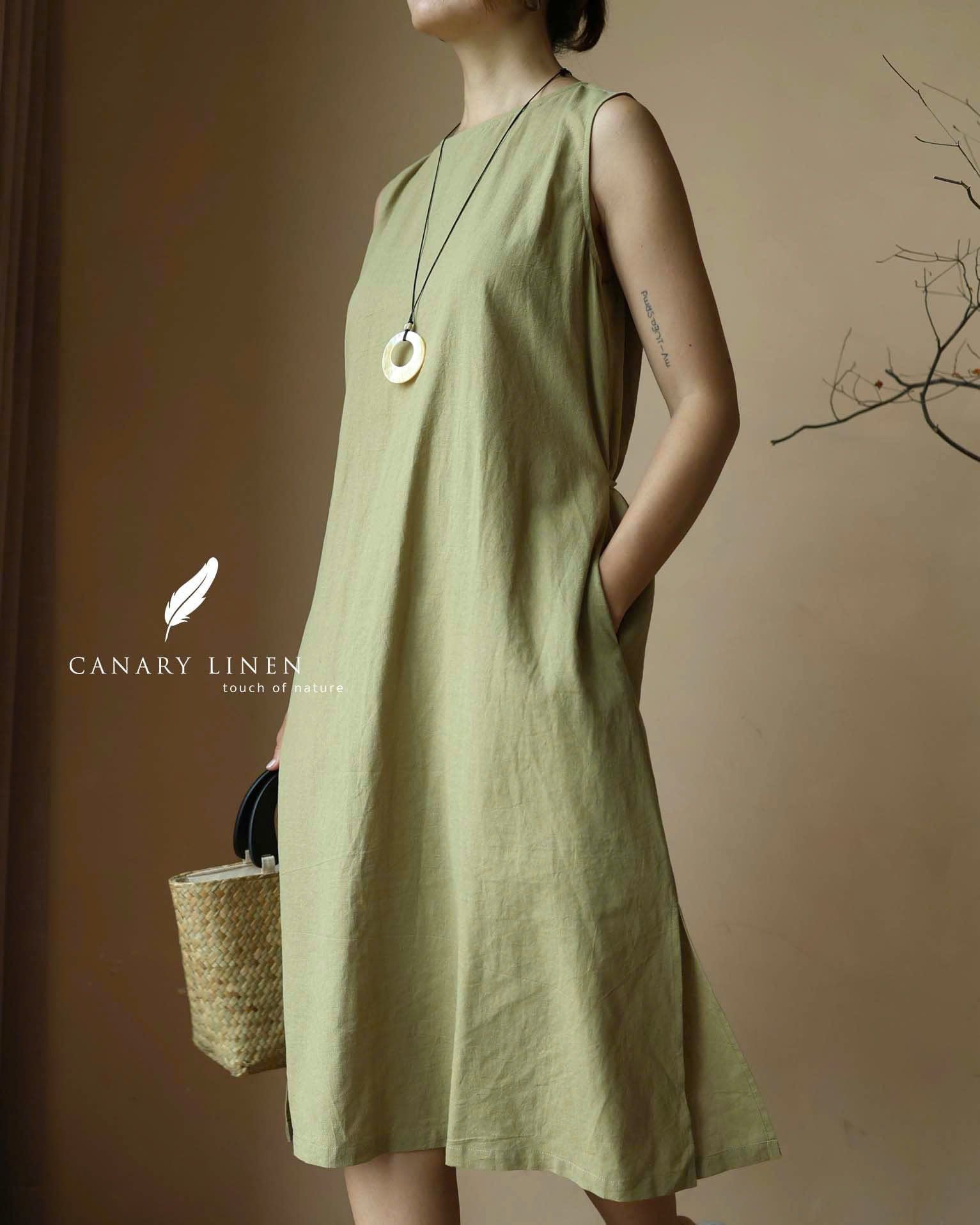  Rale Dress - Xanh Olive 