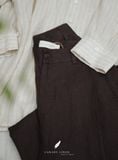  Pleat Pants - Nâu choco 