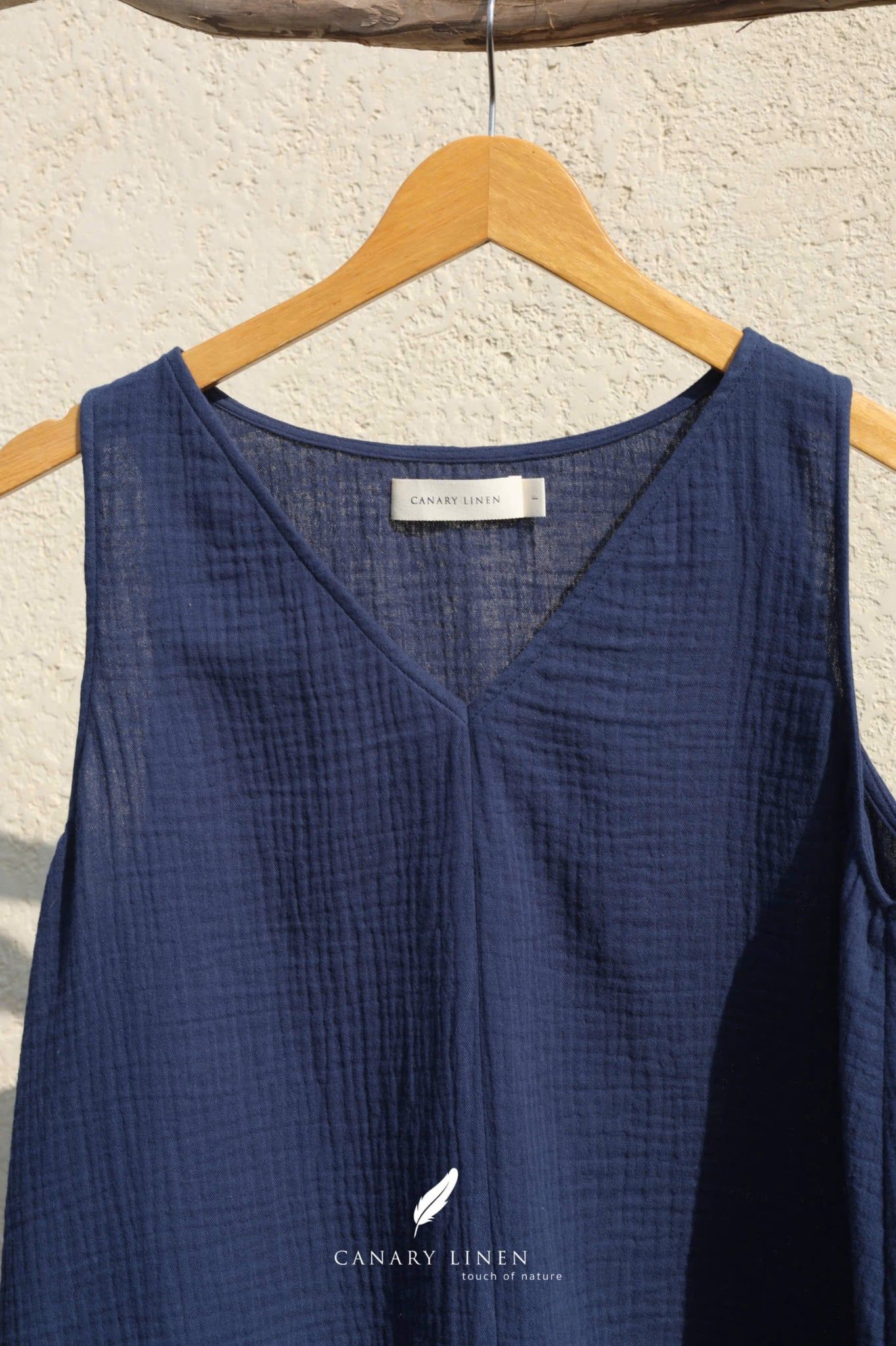  Áo Bình Vy - Xanh navy 