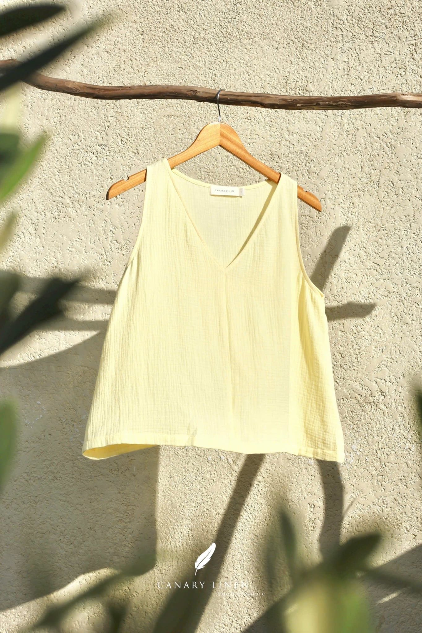  Áo Bình Vy - Vàng Pastel 