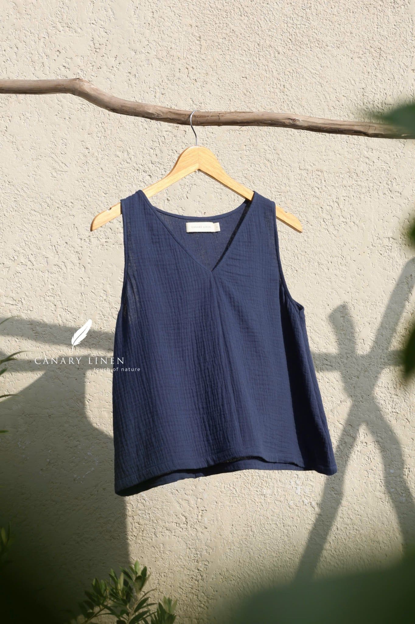  Áo Bình Vy - Xanh navy 