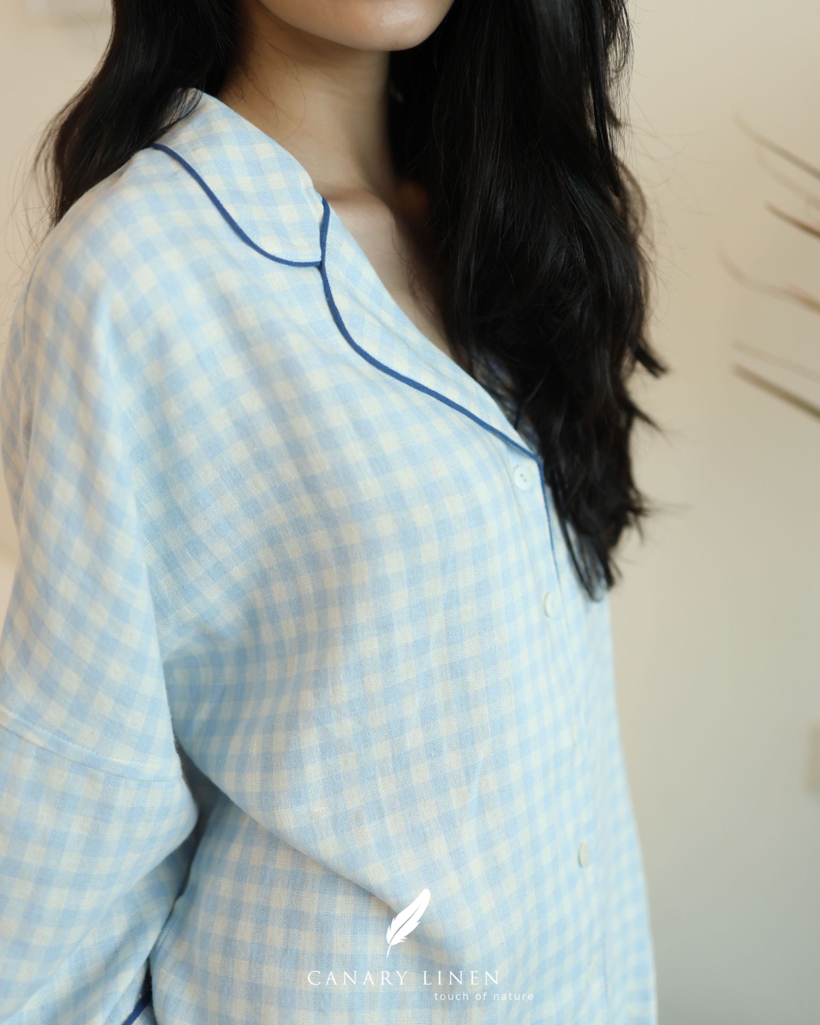  Calma Set - Caro xanh dương 