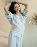  Calma Set - Caro xanh dương 
