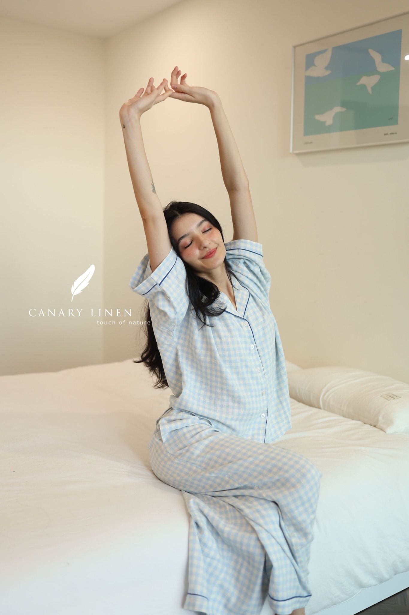  Calma Set - Caro xanh dương 
