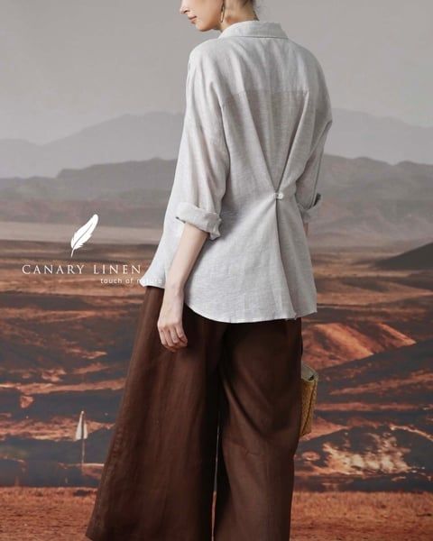  Drift Shirt - Xám 2 sợi 