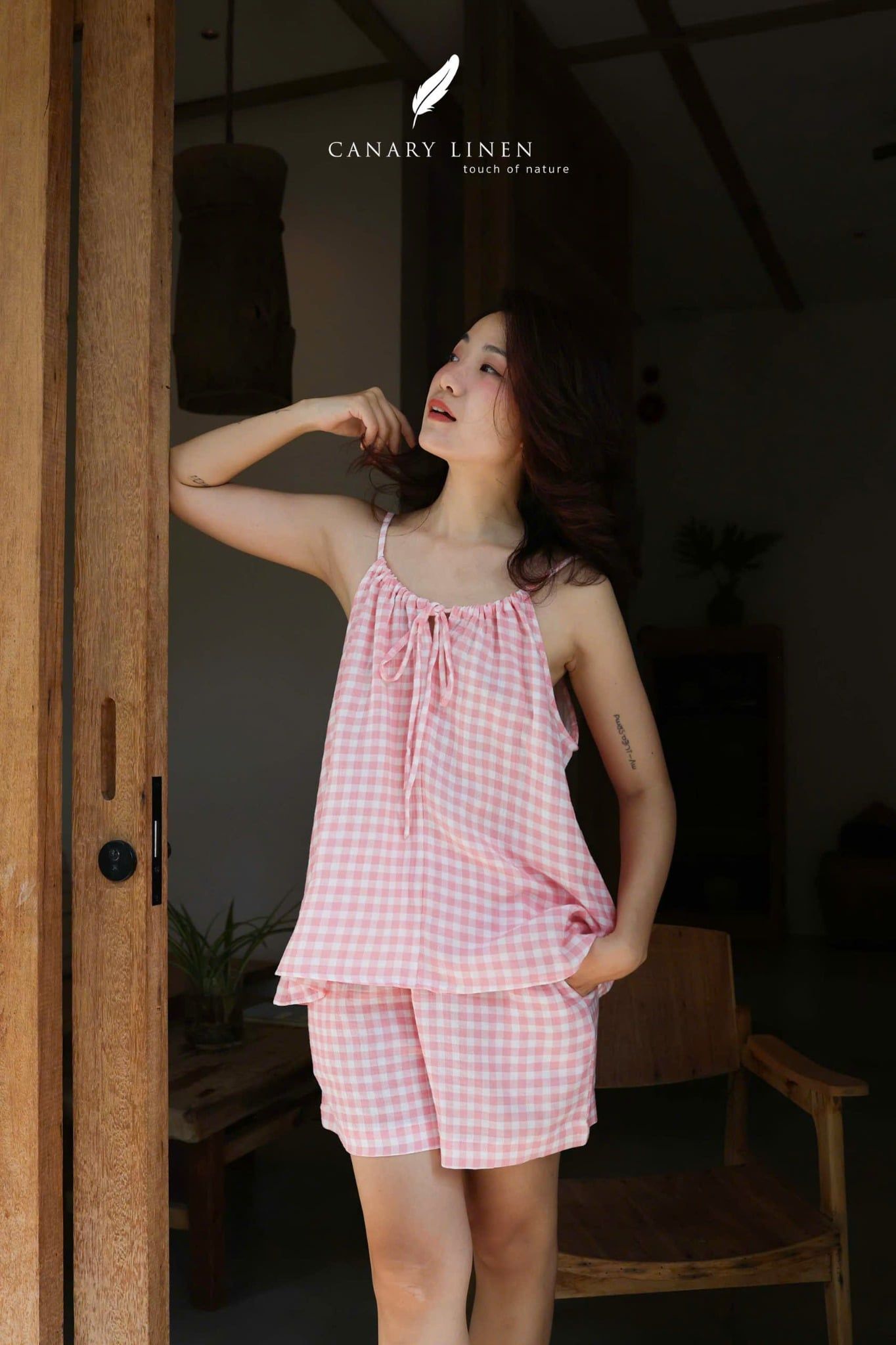  Evie Set - Caro Hồng 