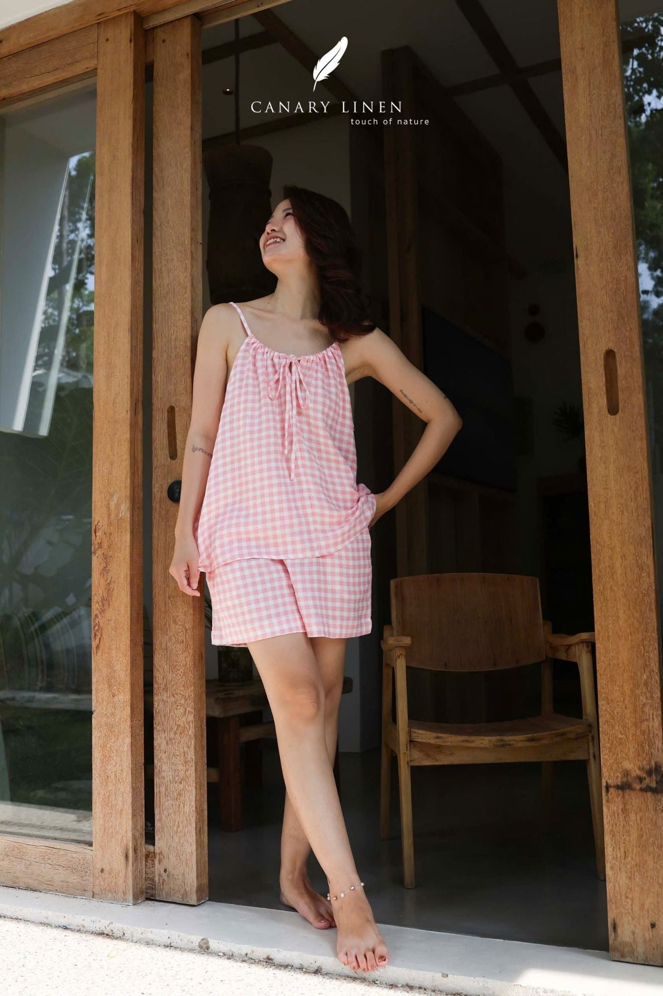  Evie Set - Caro Hồng 
