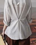  Drift Shirt - Xám 2 sợi 