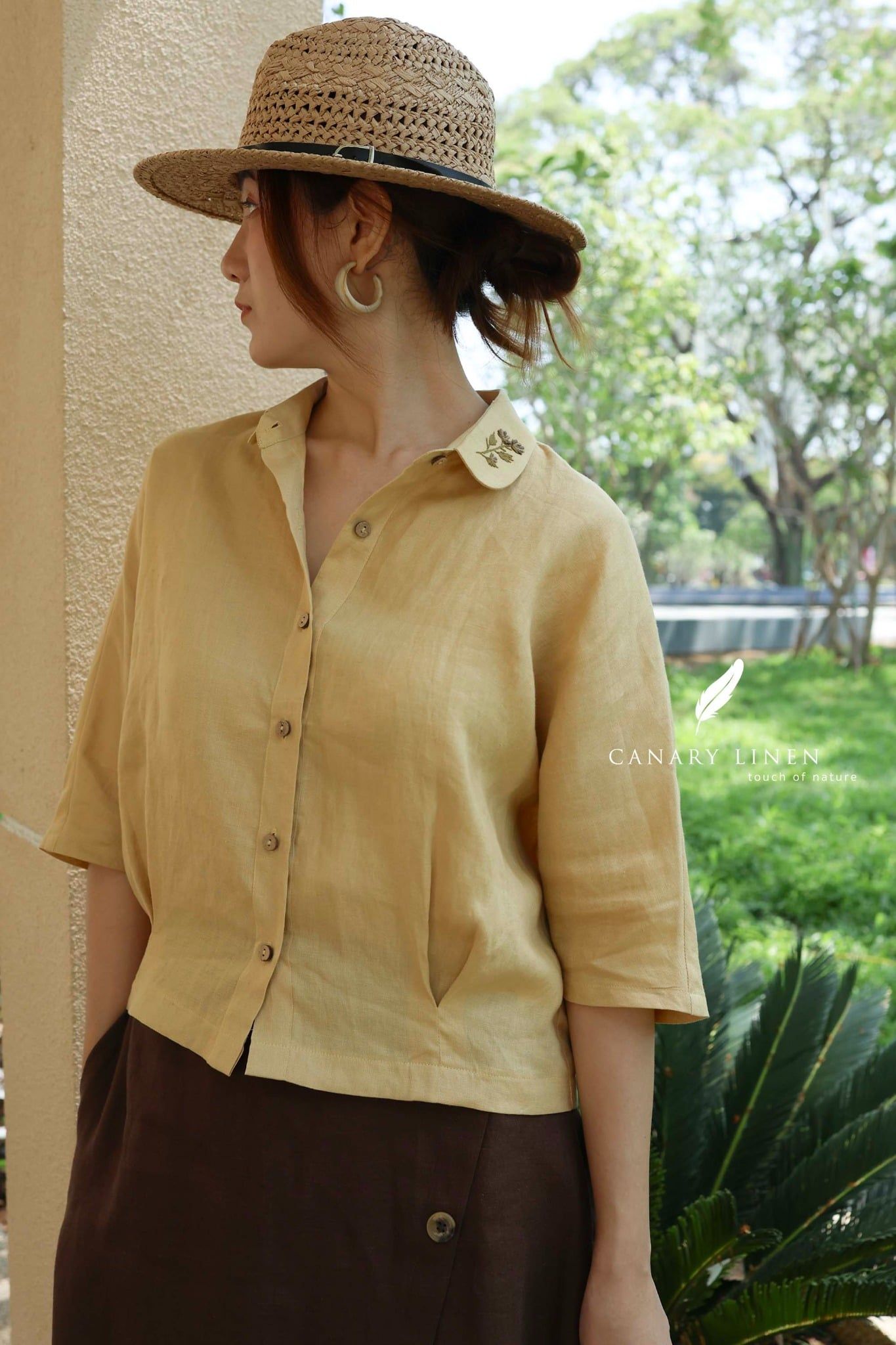  Rusea Shirt - Vàng 