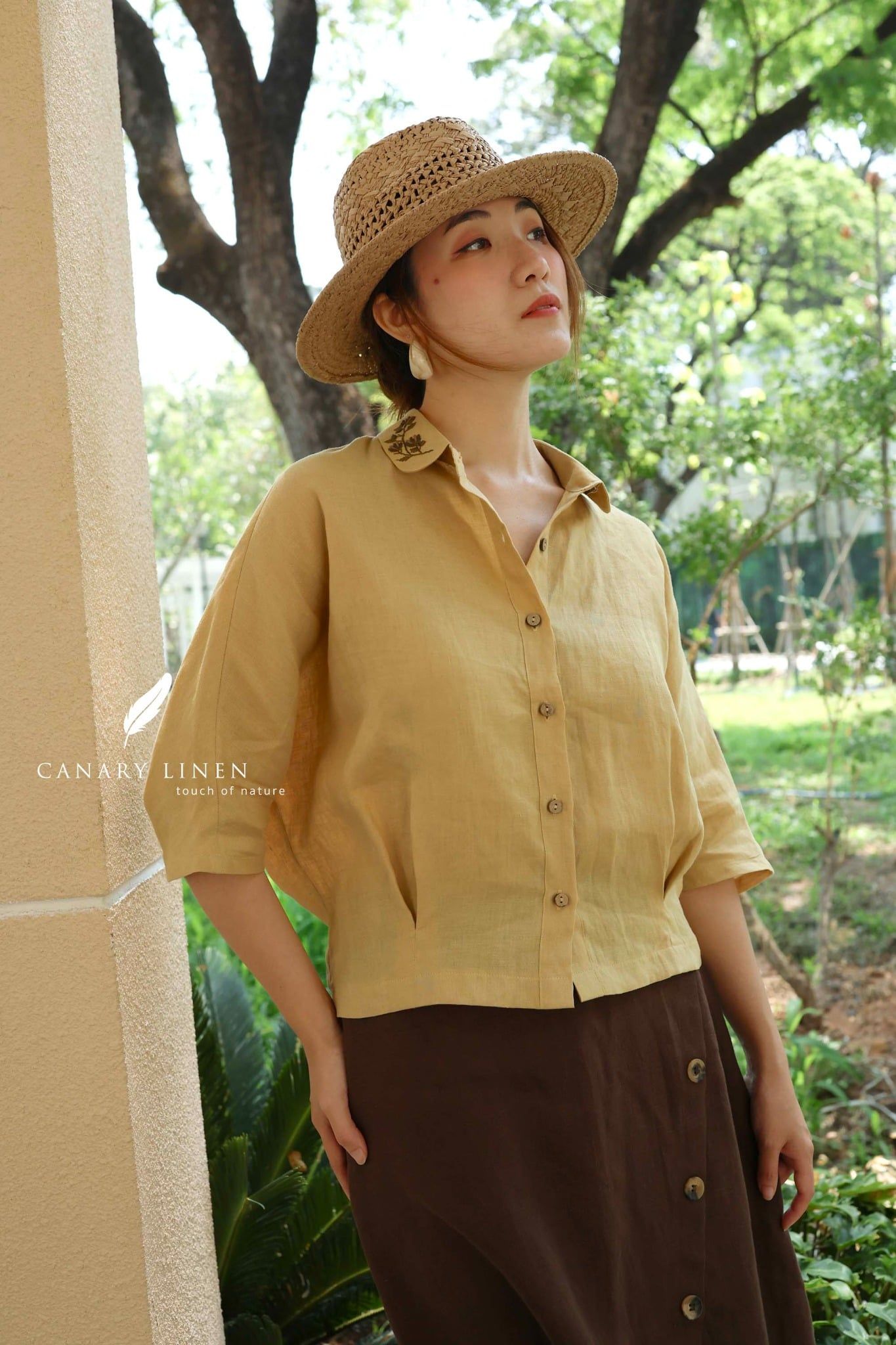  Rusea Shirt - Vàng 