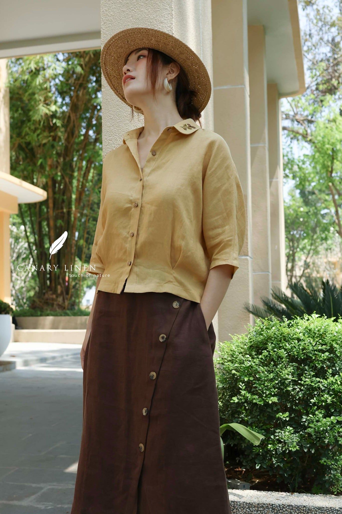  Rusea Shirt - Vàng 