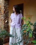 Gathie Shirt - Sọc Tím 