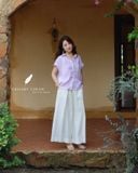  Gathie Shirt - Sọc Tím 