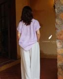  Gathie Shirt - Sọc Tím 