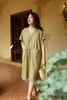  Vella Dress - Xanh Olive 