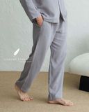  Men - Cove Set - Xám viền xanh indigo 